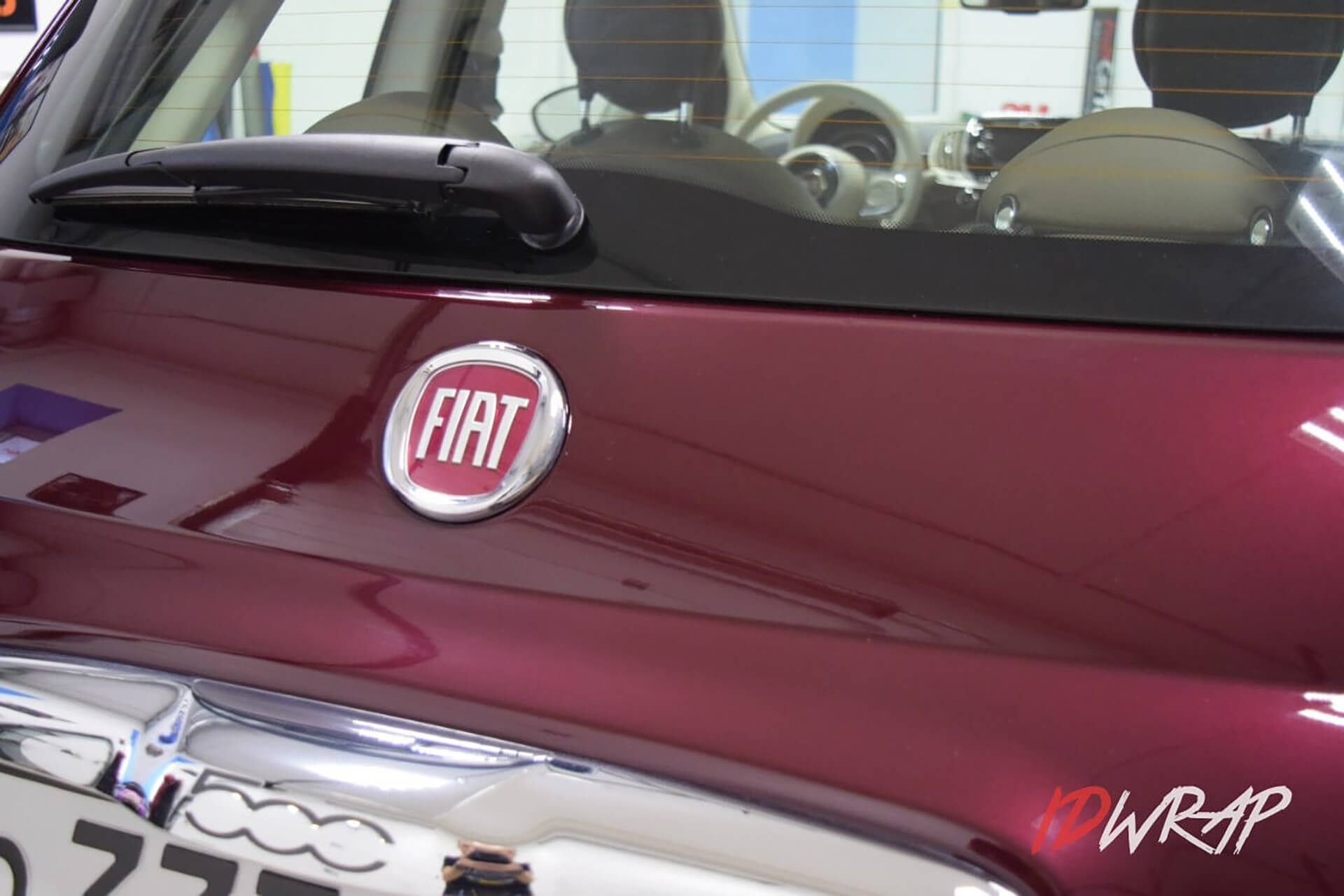 Антигравийная защита Fiat 500