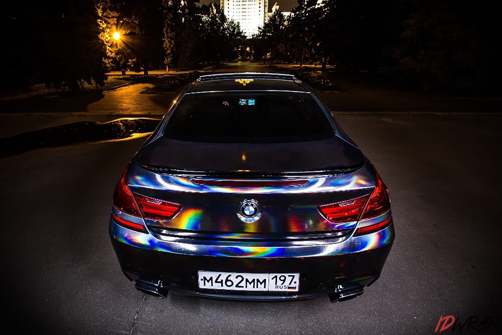 BMW 6 голографик-хром