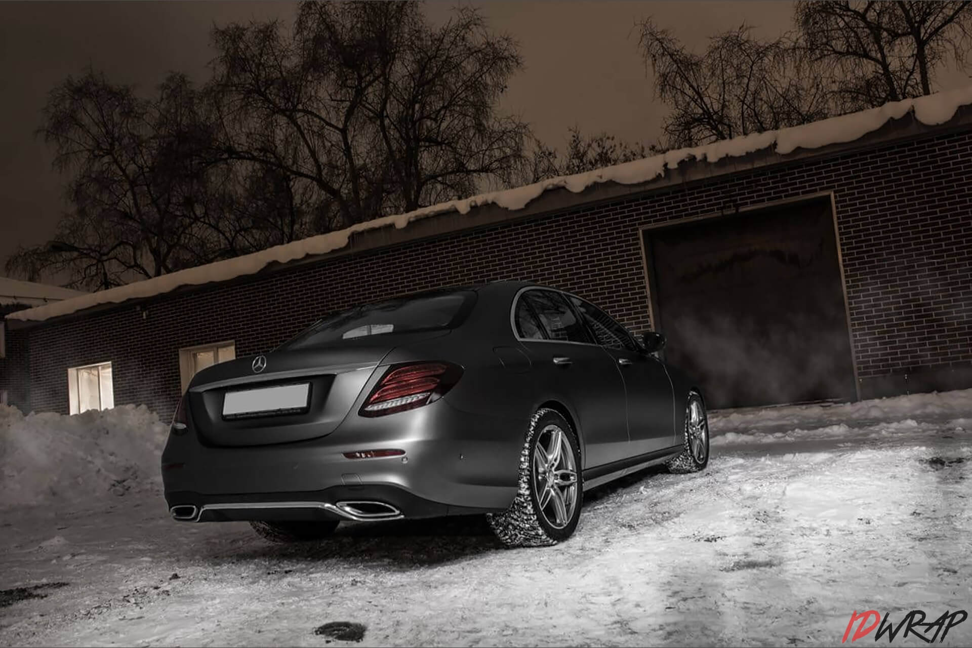 Mercedes серый мат от KPMF